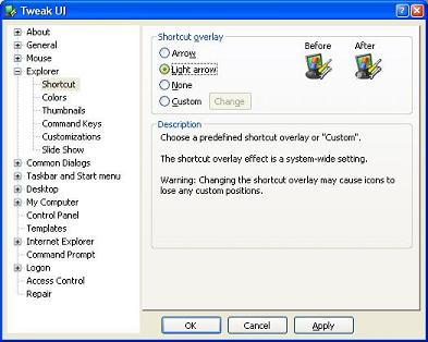 Remove Shortcuts From Desktop Vista