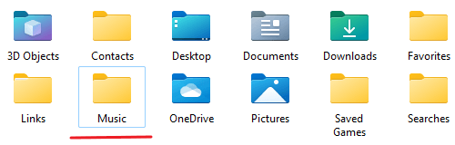 user shell folders generic icon fix