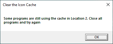 clear and rebuild icon cache using script in windows 10 or 11