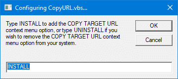 copy target url - internet shortcut right-click menu