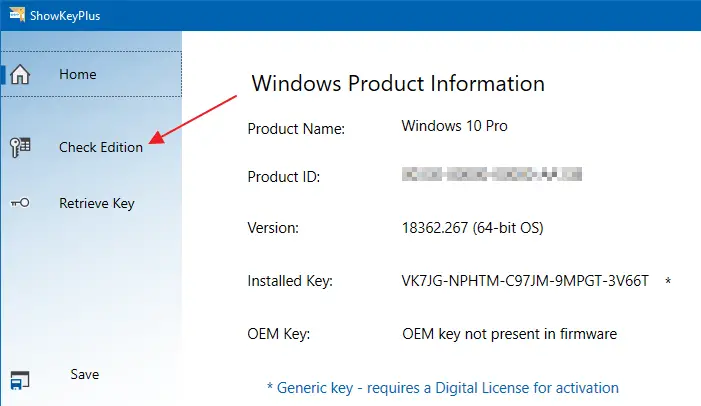 showkeyplus product key offline