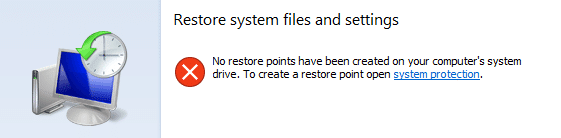 reduce disk space for system restore