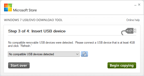 Windows iso to usb / dvd инструмент