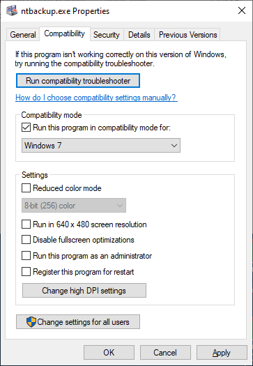 restore bkf ntbackup in windows 10