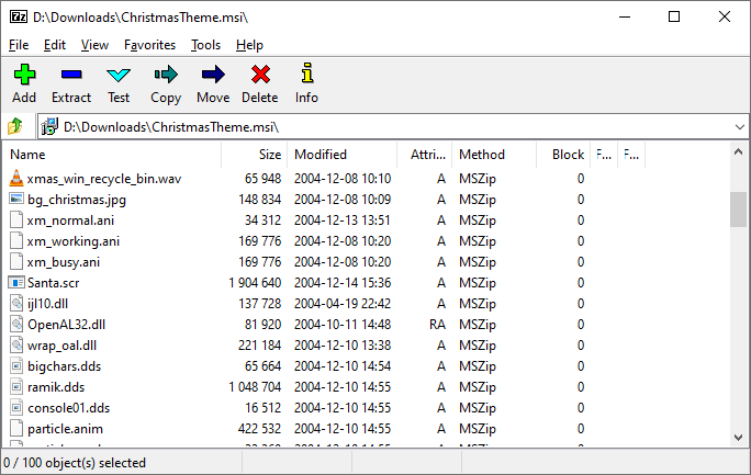 extract msi file contents command-line