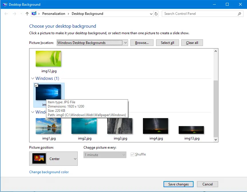 How to Find the Current Wallpaper File Name and Path in Windows 10/11 » Winhelponline How to Find the Current Wallpaper File Name and Path in Windows 10/11 » Winhelponline