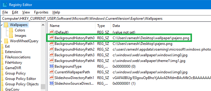 How to Find the Current Wallpaper File Name and Path in Windows 10/11 » Winhelponline How to Find the Current Wallpaper File Name and Path in Windows 10/11 » Winhelponline