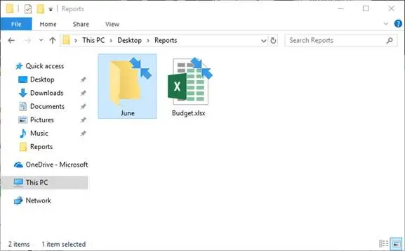 stærk Rationel hule Remove Two Blue Arrows Icon on Files and Folders in Windows 10 »  Winhelponline