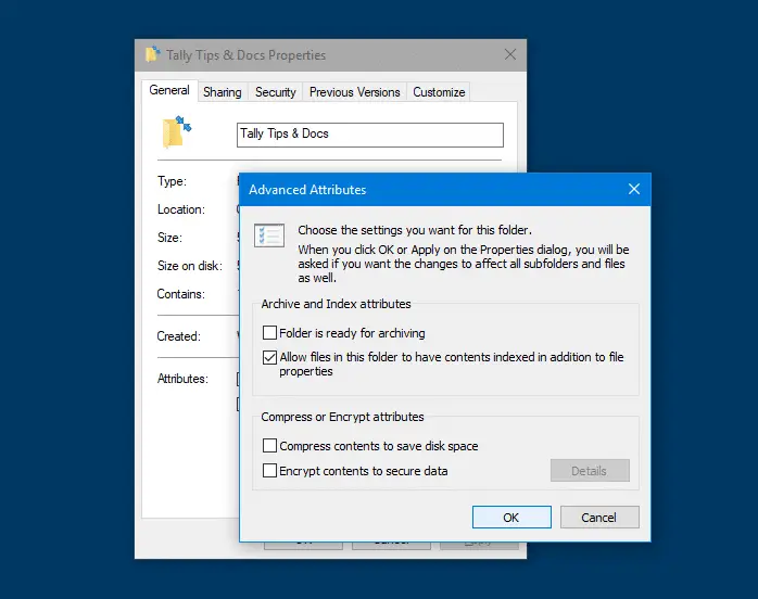 Remove Two Blue Arrows Icon on Files and Folders Windows » Winhelponline