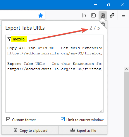 Copy URL and Title of All Open Tabs in Chrome and Firefox