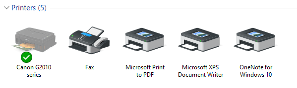 переустановите Microsoft Print на принтер PDF в Windows 10