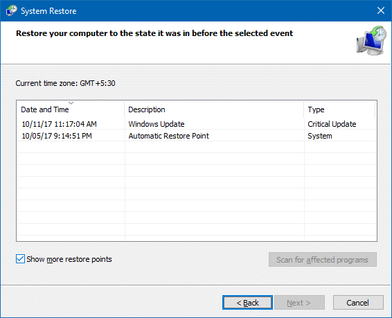 delete restore point windows 10 delete restore point windows 10