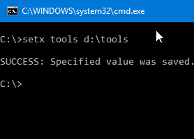 cmd.exe: Show/Set Environment Variable
