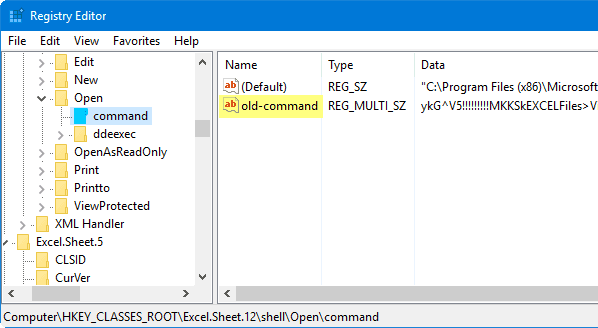 Таблица Excel открыть в новом окне