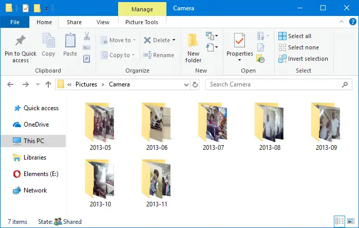 move or copy files in multiple sub-folders