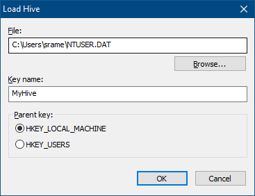 rename user profile registry hive