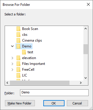 add or pin custom folder in file explorer using script