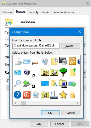 show desktop icon - pin to taskbar in Windows 10