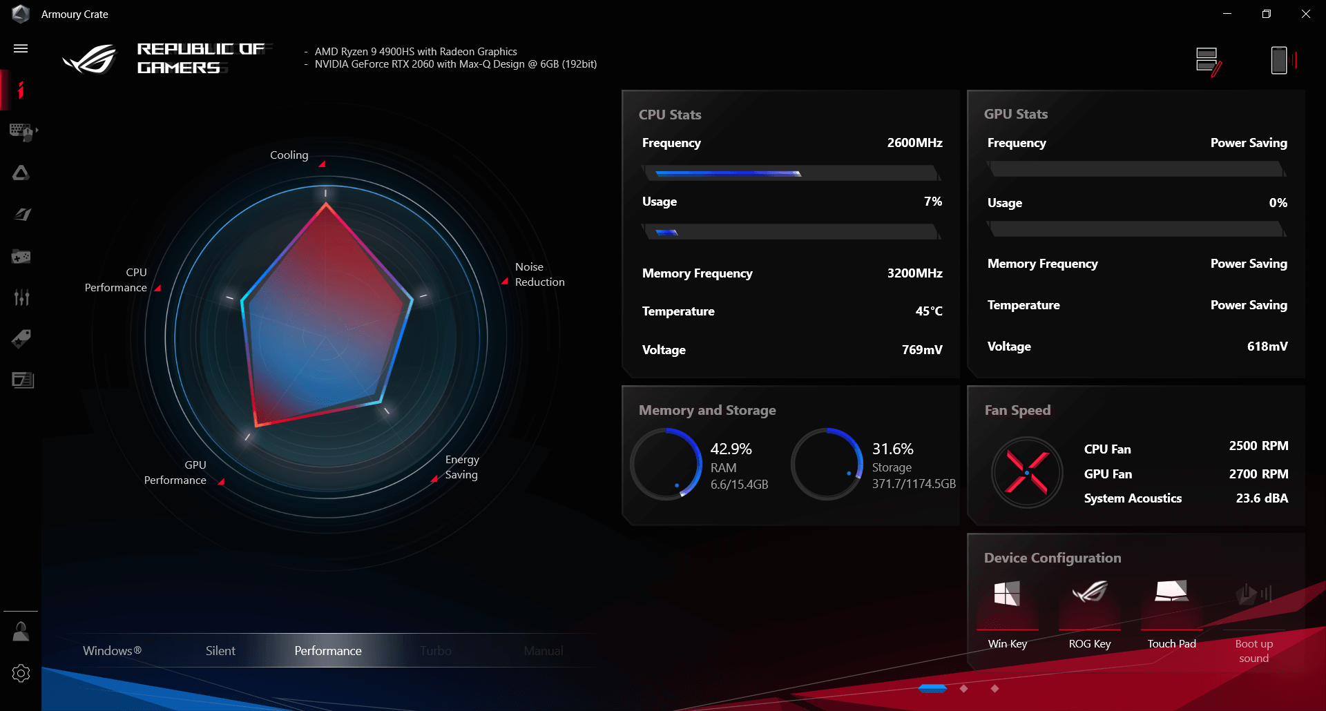 asus armourycrate win lock