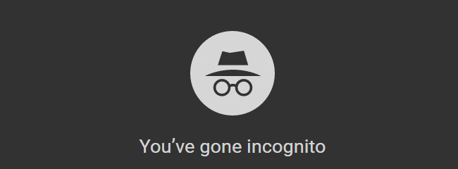 chrome incognito mode