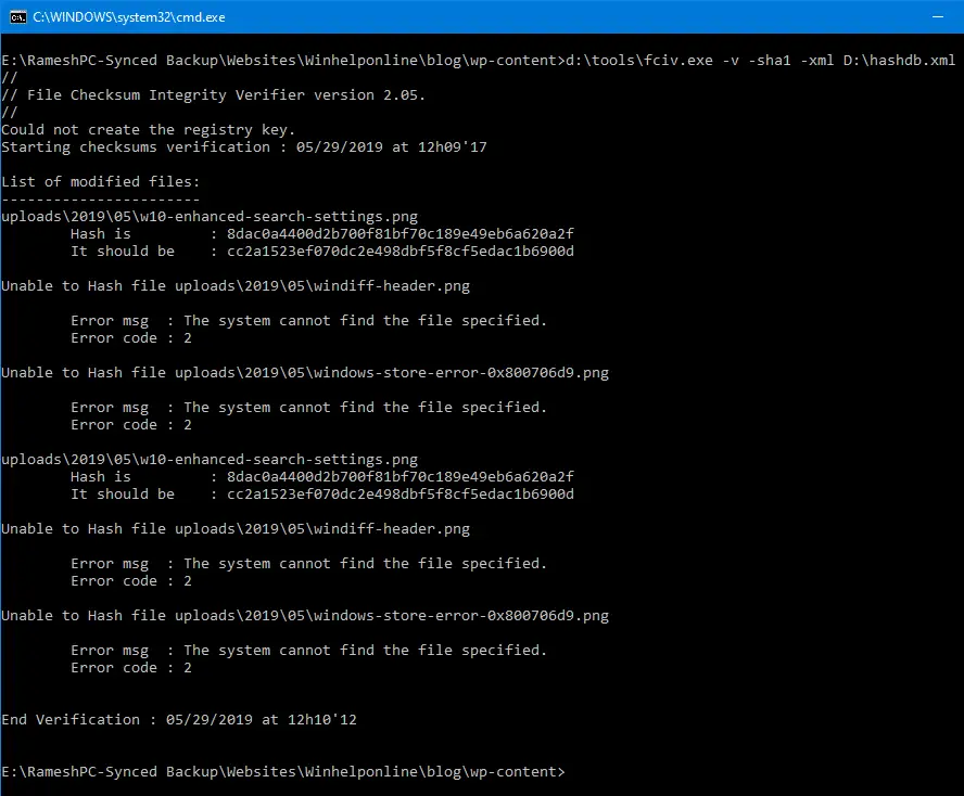 command to compare folders command to compare folders