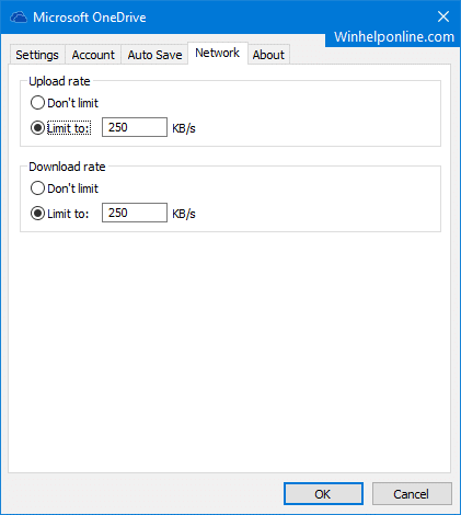 onedrive sync speed throttle