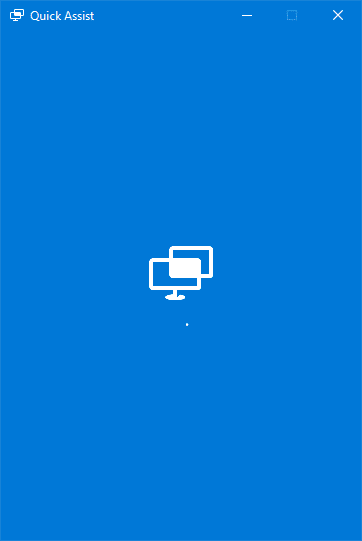 quick assist in windows 10