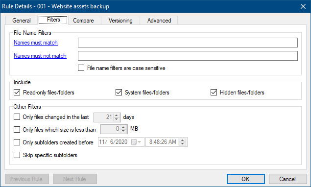 syncfolders - compare and sync files