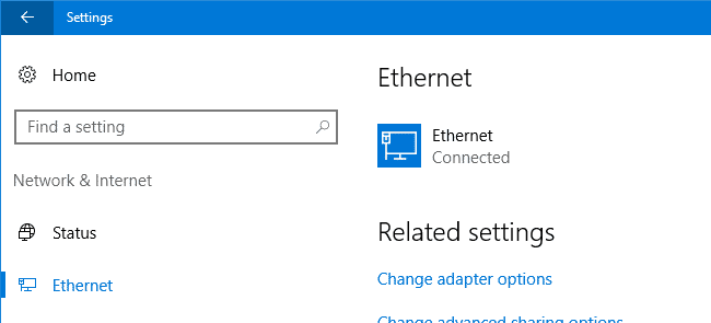 find your ip address