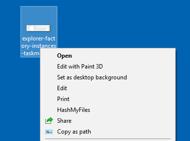 share context menu ribbon command