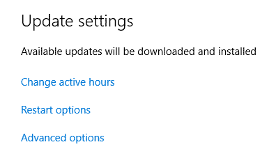 windows update prevent restart active hours