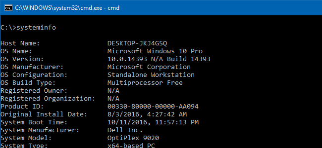 copy command prompt output