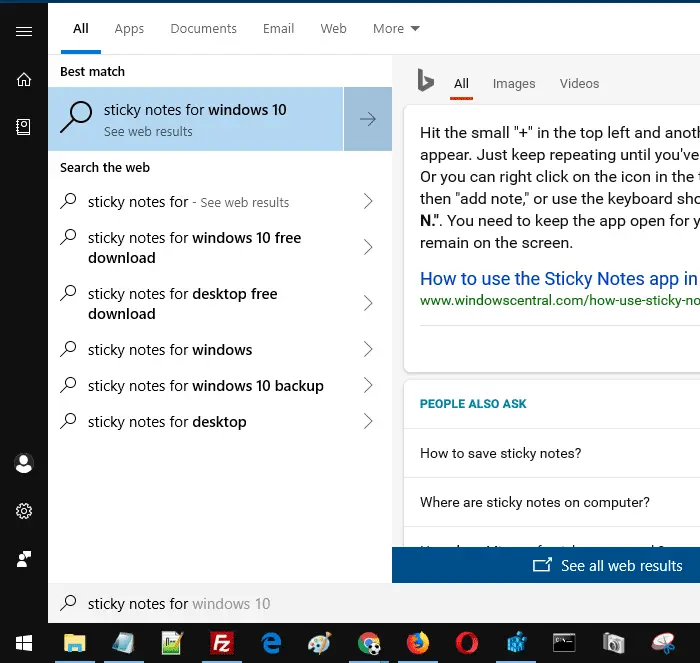 open cortana search results in default browser