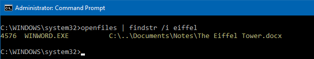 Find Which Process Has Locked a File