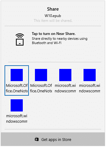 windows 10 new share ui