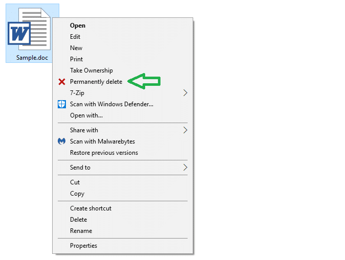 ribbon command in right-click menu
