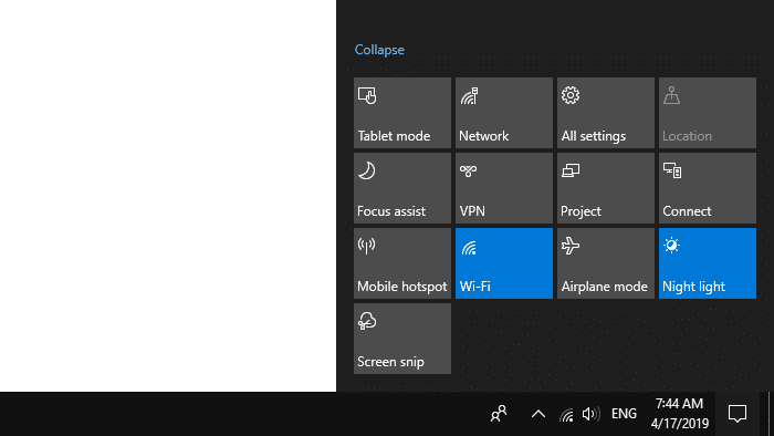 Enable Blue Light Filtering in Windows 10 »