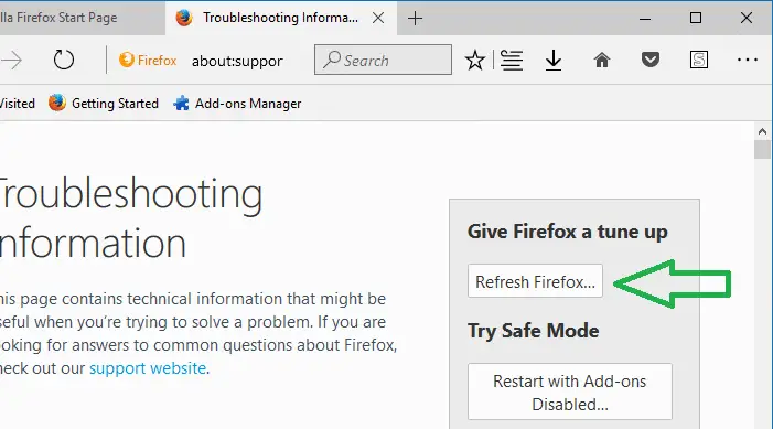 how do you refresh firefox browser how do you refresh firefox browser