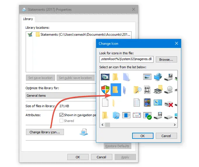 как переименовать закрепленные папки быстрого доступа в Windows 10