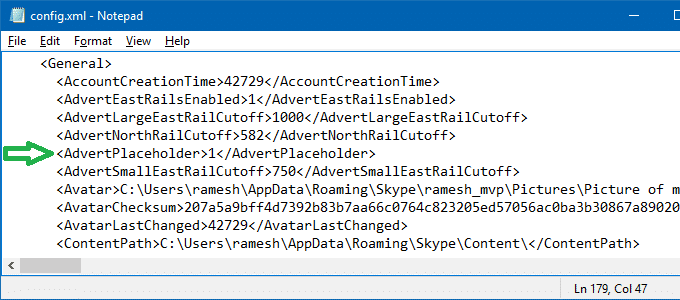 how to get rid of advertisements on skype