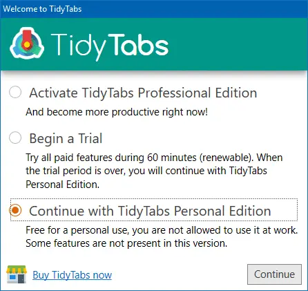 add tabbed ui to explorer