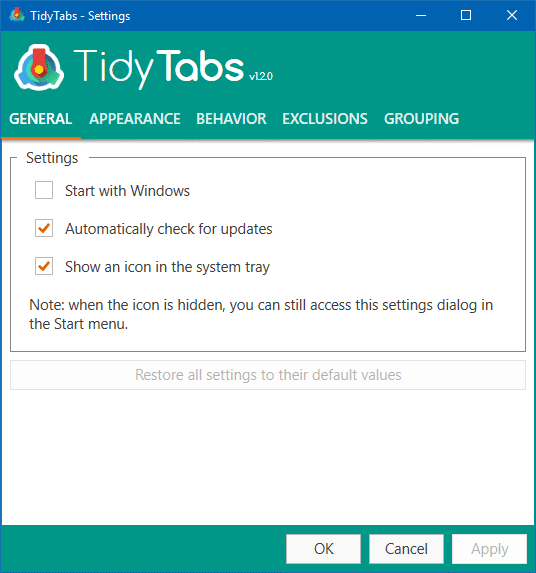 add tabbed ui to explorer