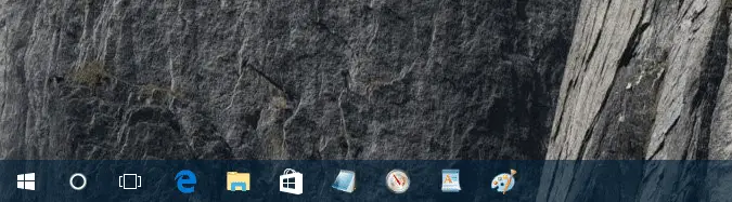 make taskbar fully transparent or translucent