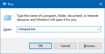 run dialog elevate program ctrl shift