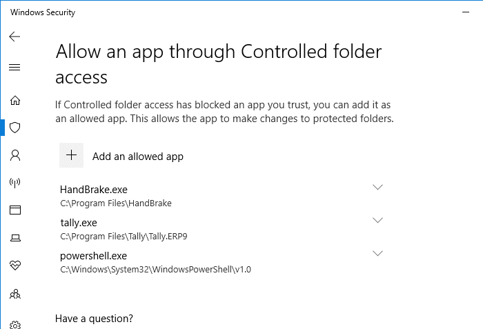controlled folder access blocked from making changes to memory controlled folder access blocked from making changes to memory
