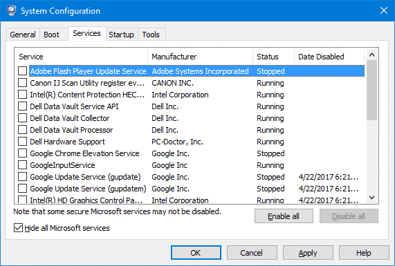 System Restore Error 0x80042308 “Object could not be found”