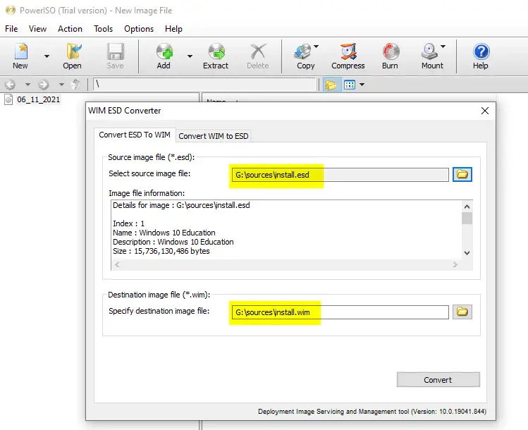 convert wim to iso convert wim to iso
