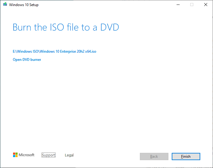 download windows 10 enterprise iso using mct