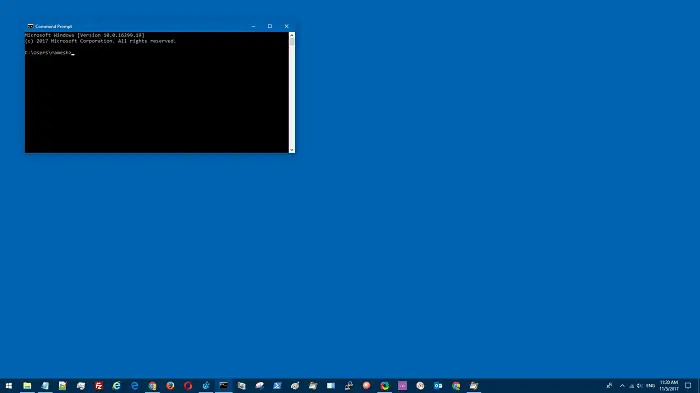 command prompt window size and position