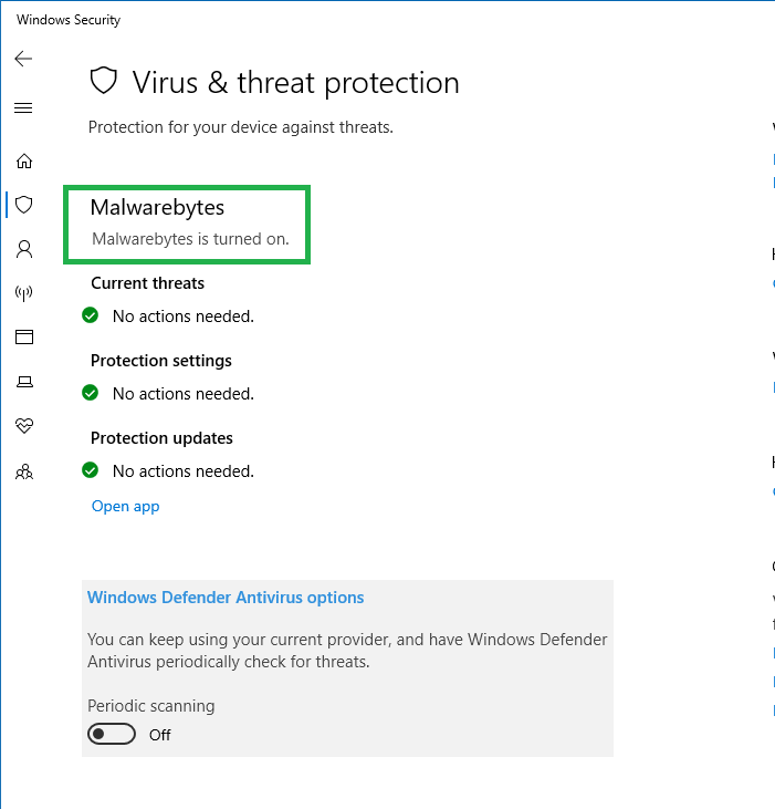 how to stop malwarebytes from running in the background